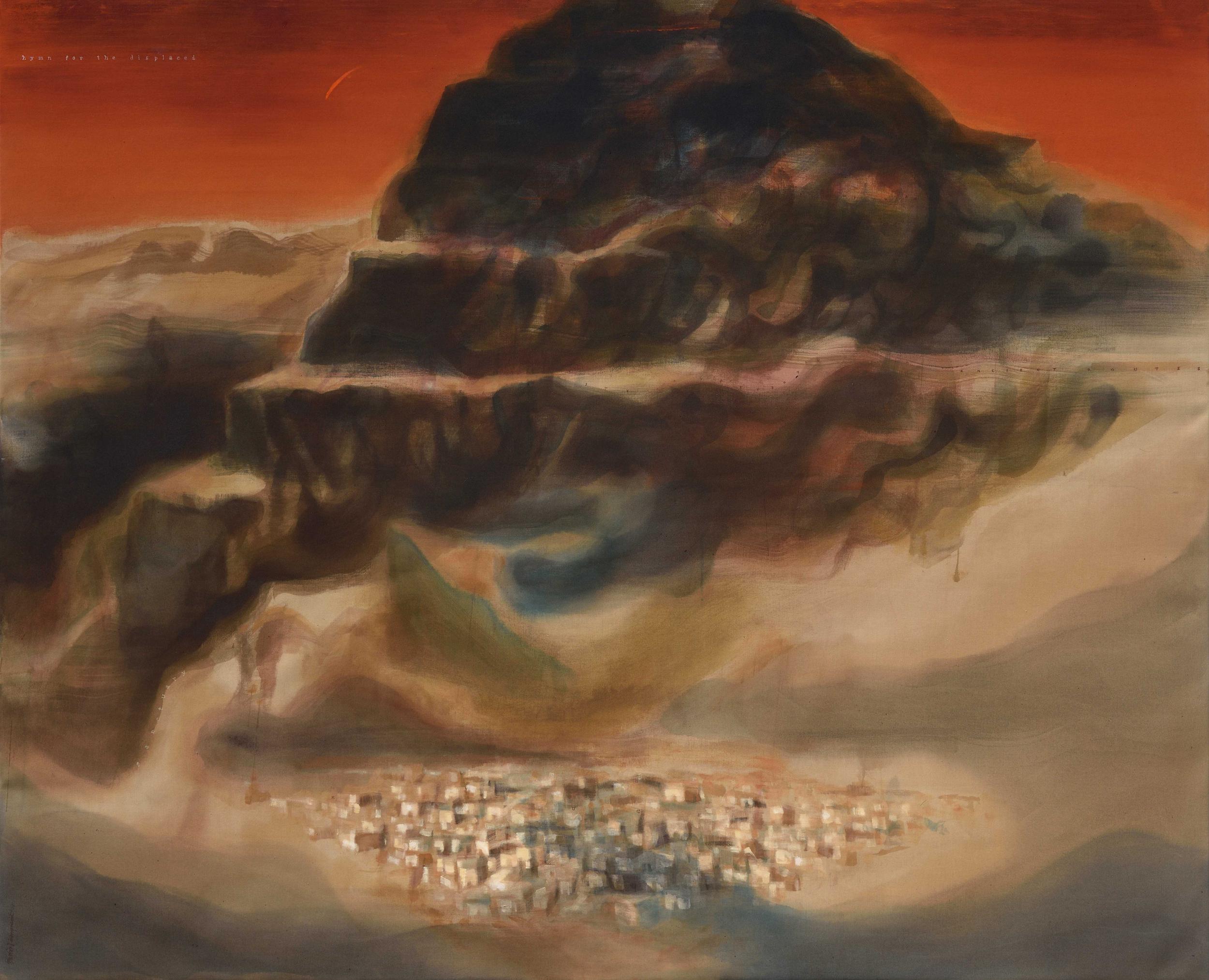 Still and still moving, the river flows, 10