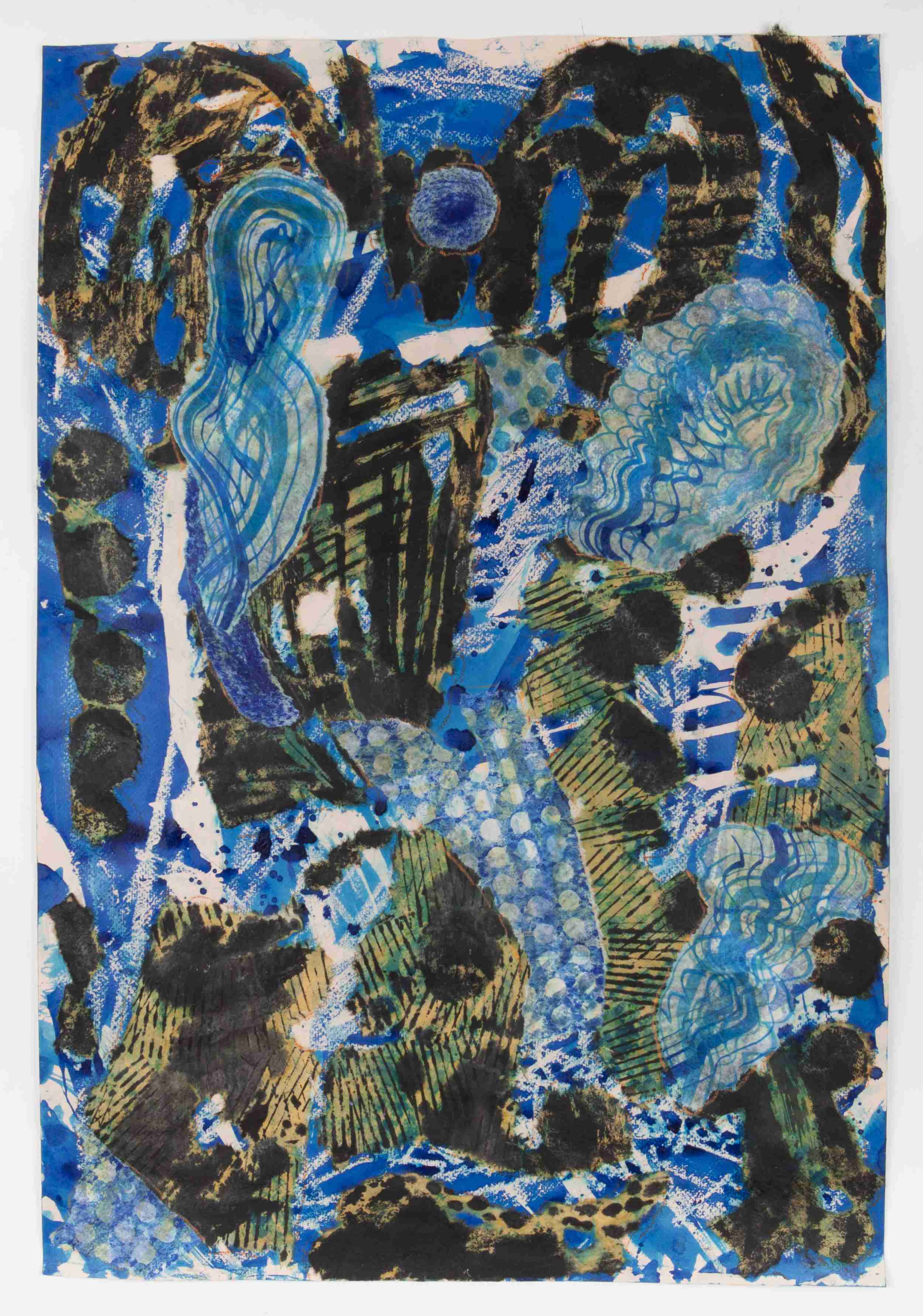 Still and still moving, the river flows, 10