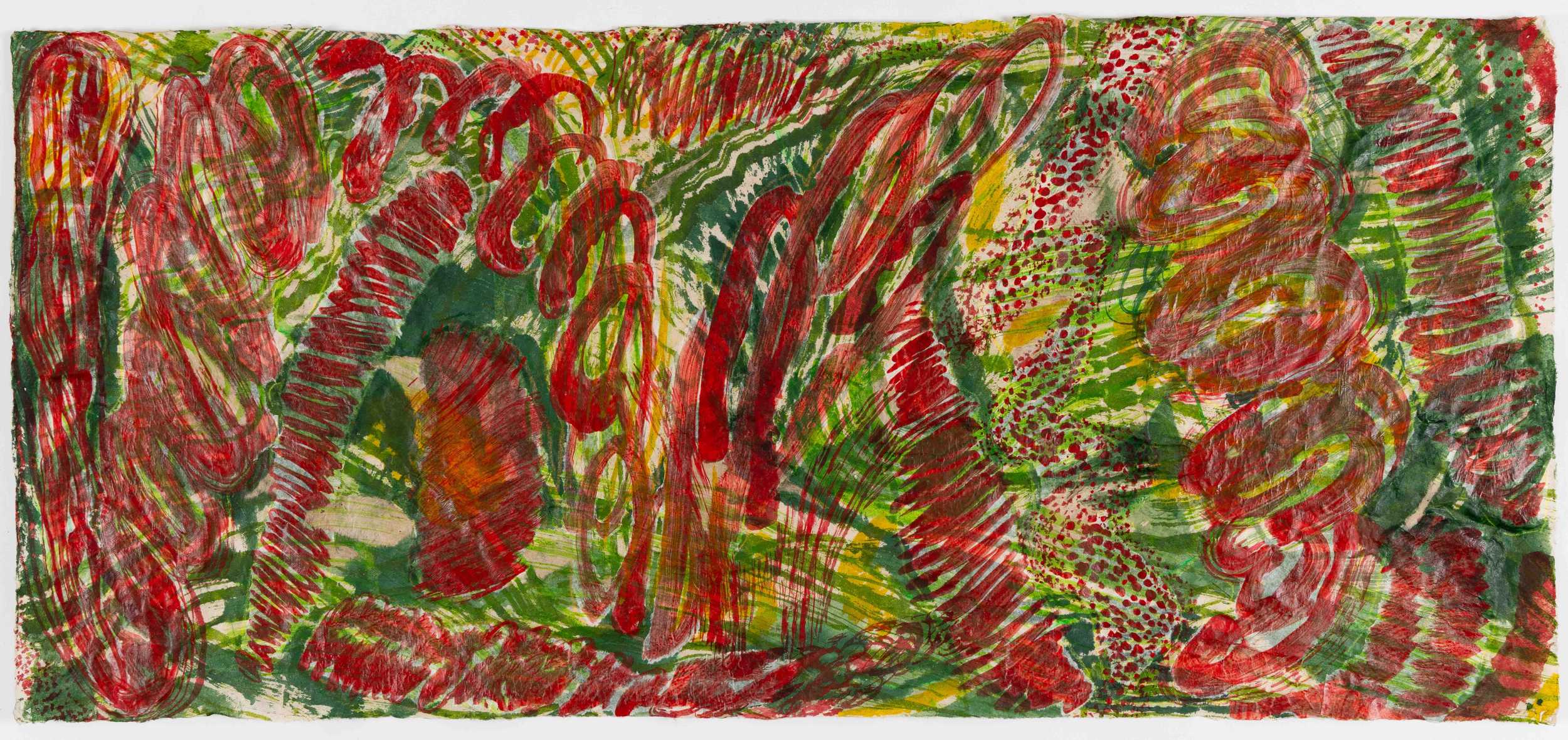 Still and still moving, the river flows, 4