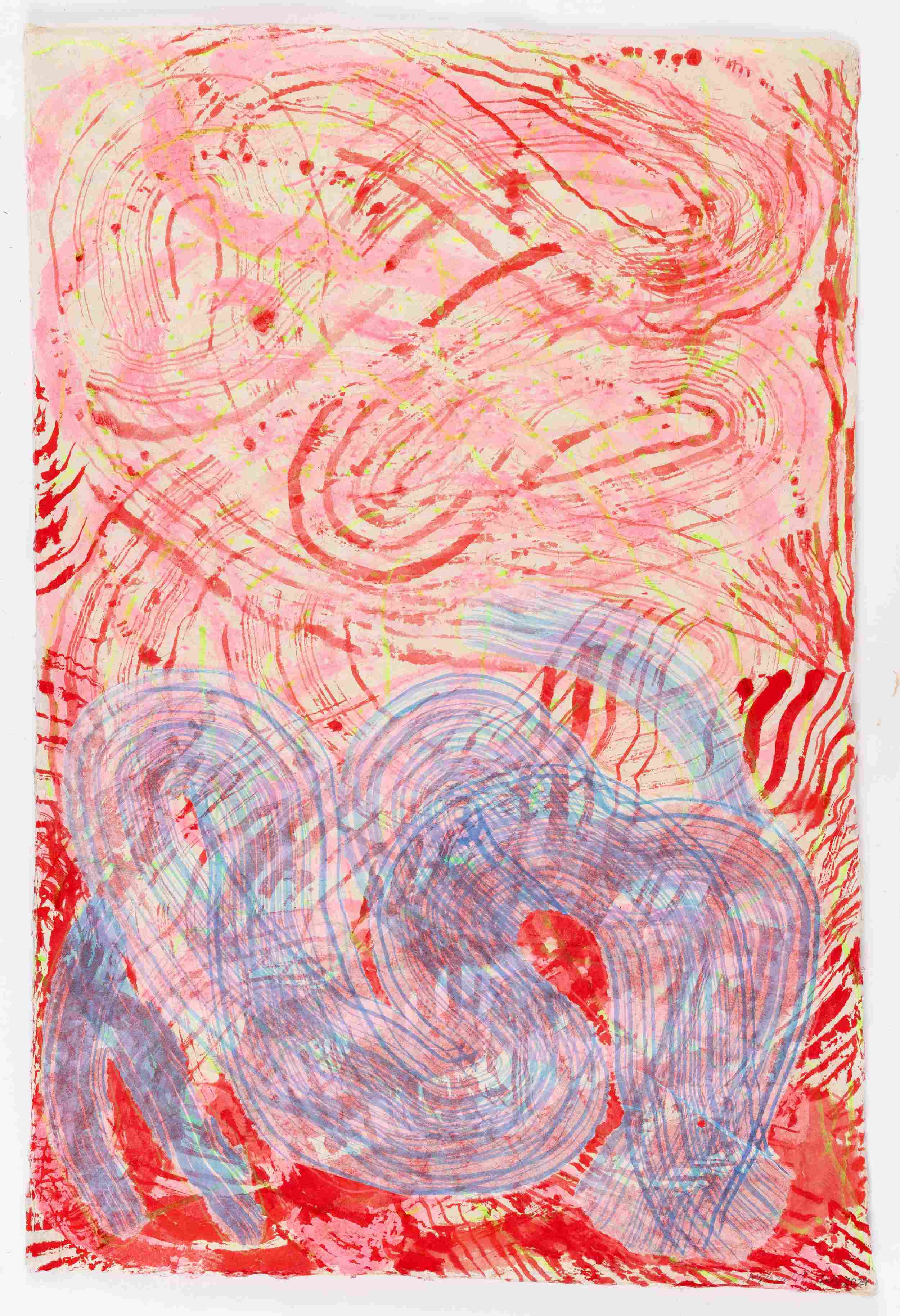 Still and still moving, the river flows, 10